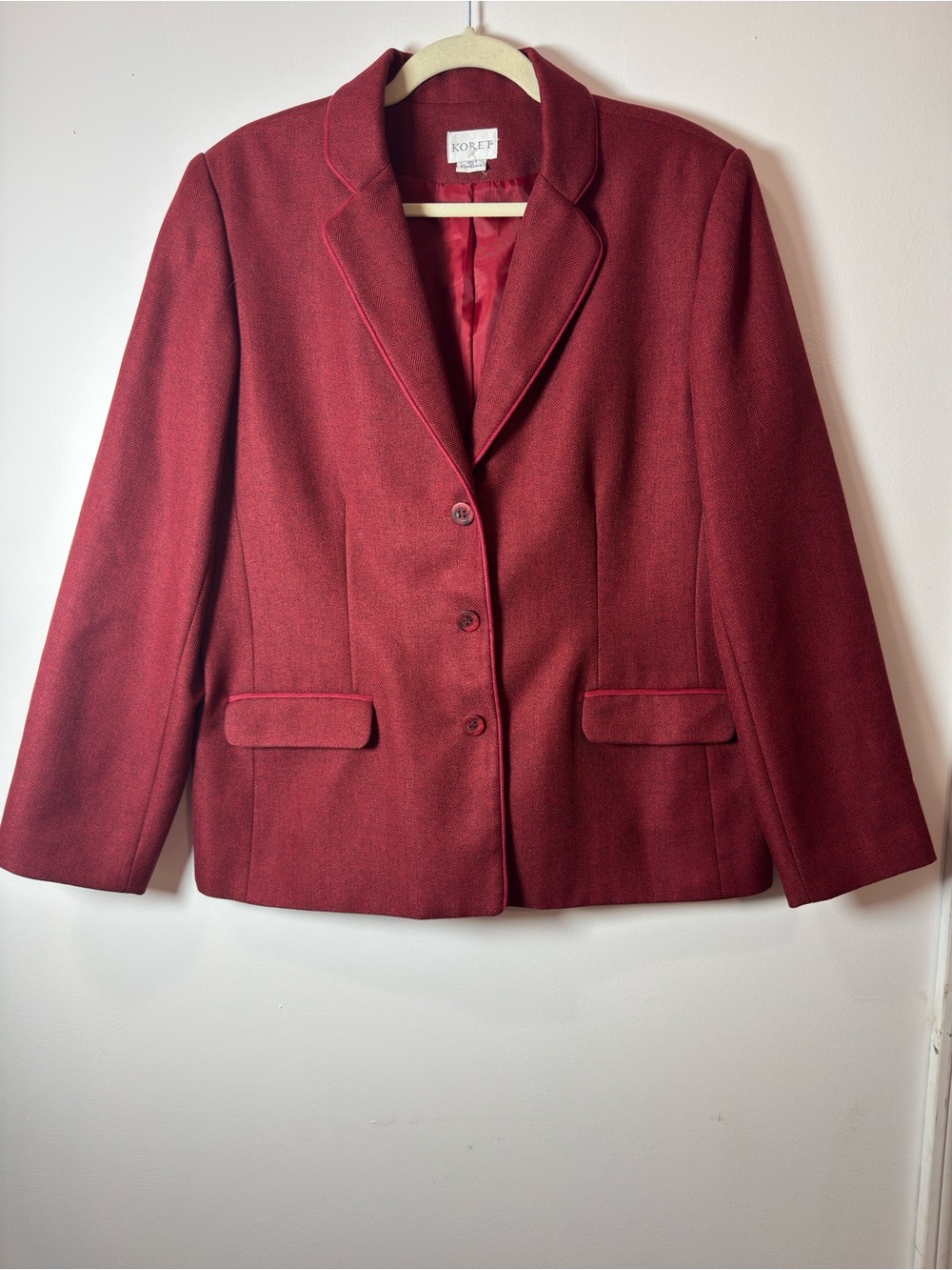 Koret Red Blazer